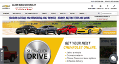 Desktop Screenshot of glennbuegechevrolet.com